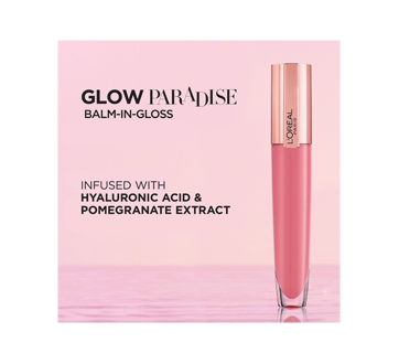 Image 2 of product L'Oréal Paris - Glow Paradise Balm-in-Gloss, 6.8 ml Porcelain Petal
