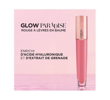 Image 2 du produit L'Oréal Paris - Glow Paradise brillant à lèvres-en-baume, 6,8 ml Porcelain Petal