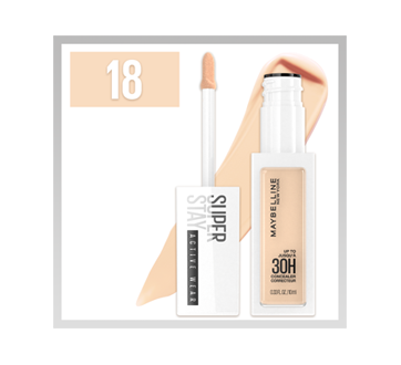 Image 2 of product Maybelline New York - Super Stay Active wear Liquid Concealer up to 30H Wear, 10 ml 18