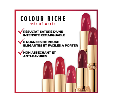 Image 2 du produit L'Oréal Paris - Colour Riche rouge à lèvres, 3,6 g Prosperous Red 