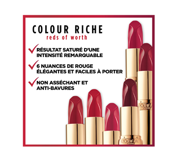 Image 2 du produit L'Oréal Paris - Colour Riche rouge à lèvres, 3,6 g Prosperous Red