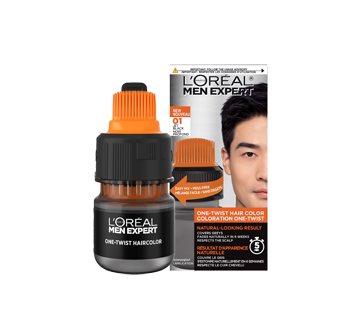 Image of product L'Oréal Paris - Men Expert One Twist Hair Color, 50 ml Jet Black 01