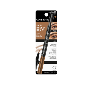 Image 5 of product CoverGirl - Easy Breezy Brow 24HR Brow Ink Pen, 0.6 ml Honey Brown - 200