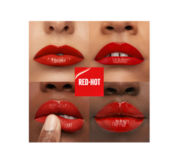 Image 3 of product Maybelline New York - Super Stay Vinyl Ink Liquid Lipstick, 4.2 ml Red-Hot