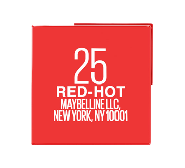 Image 5 of product Maybelline New York - Super Stay Vinyl Ink Liquid Lipstick, 4.2 ml Red-Hot