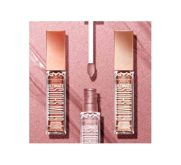 Image 5 of product NYX Professional Makeup - Ultimate Glow Shots Liquid Eyeshadow, 1 unit Grapefruit Glow