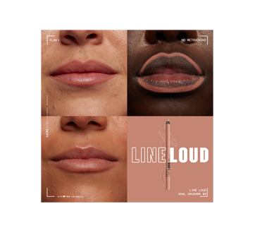 Image 2 du produit NYX Professional Makeup - Line Loud crayon pour lèvres hydrofuge infusé de vitamine E, 1,2 g Goal Crusher