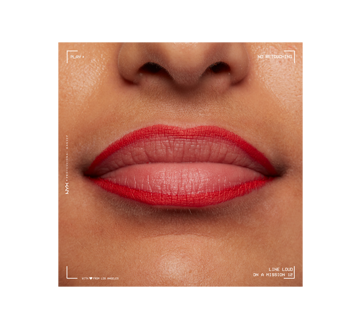 Image 8 du produit NYX Professional Makeup - Line Loud crayon pour lèvres hydrofuge infusé de vitamine E, 1,2 g On a Mission