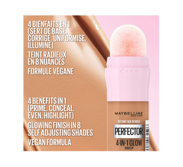 Image 9 of product Maybelline New York - Instant Age Rewind - Face Makeup Instant Perfector 4-In-1 Glow Makeup, 20 ml Medium
