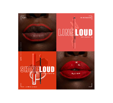 Image 10 du produit NYX Professional Makeup - Shine Loud couleur pour les lèvres haute brillance, 1 unité Stay Stuntin