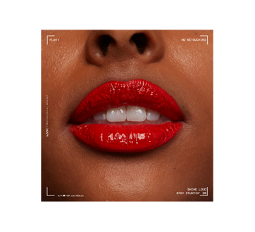 Image 12 du produit NYX Professional Makeup - Shine Loud couleur pour les lèvres haute brillance, 1 unité Stay Stuntin