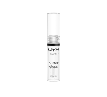 Image 3 of product NYX Professional Makeup - Butter Gloss Lip Gloss Non-Sticky, 8 ml Sugar Glass