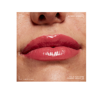 Image 2 du produit NYX Professional Makeup - This is Milky brillant à lèvres, 4 ml Strawberry Horchata