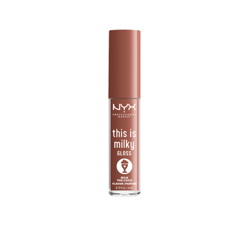 Image 8 of product NYX Professional Makeup - This is Milky Lip Gloss, 4 ml Milk the Coco
