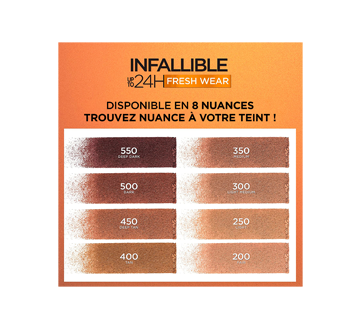 Image 4 du produit L'Oréal Paris - Infallible Jusqu'à 24H Fresh Wear poudre fini doux mat hydrofuge, 9 g pâle