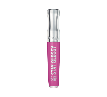 Image 2 of product Rimmel London - Stay Glossy Lip Gloss, 6 ml Purple Parlour