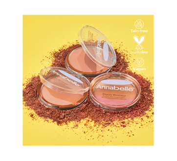 Image 4 of product Annabelle - Biggy Bronzer Talc-Free Radiant Bronzing Powder, 17.8 g Trio Gold