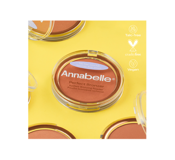 Image 3 du produit Annabelle - Perfect Bronzer poudre bronzante sans talc, 8,5 g Sun Drenched