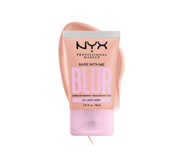 Image 5 of product NYX Professional Makeup - Bare With Me Blur Tint Foundation, 30 ml 03 Light Ivory