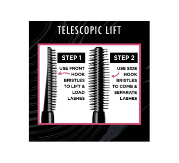 Image 4 of product L'Oréal Paris - Telescopic Lift Mascara, 1 unit Deep Black