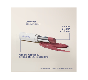 Image 5 du produit Marcelle - Lip Loving rouge à lèvres couleur & soin huile-en-stick, 3 g Winning Gold