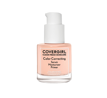 Image of product CoverGirl - Clean Fresh Skincare Color Correcting Serum Moisturizing Primer, 30 ml Total Brightener
