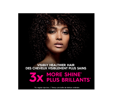 Image 9 du produit Garnier - Olia Glow coloration optimisée par l'huile, 1 unité Iridescent Dark Brown