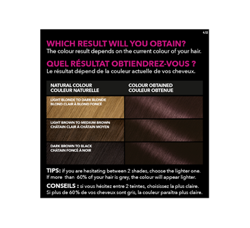 Image 10 du produit Garnier - Olia Glow coloration optimisée par l'huile, 1 unité Iridescent Dark Brown