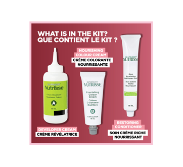 Image 9 of product Garnier - Nutrisse Permanent Hair Colour enriched with Avocado Oil, 1 unit 362 Burgundy Garnet