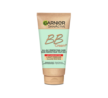 Image 1 du produit Garnier - SkinActive crème BB soin perfecteur tout-en-1 anti-âge, 50 ml clair à moyen