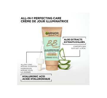Image 2 du produit Garnier - SkinActive crème BB soin perfecteur tout-en-1 anti-âge, 50 ml moyen