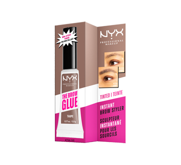 Image 2 of product NYX Professional Makeup - The Brow Glue Instant Brow Styler, 5 g Taupe
