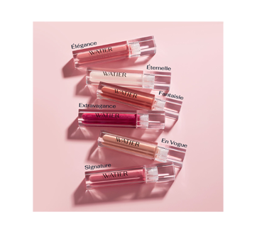 Image 10 du produit Watier - Gloss Volume Suprême brillant à lèvres repulpant végan avec acide hyaluronique, 6,3 ml Éternelle
