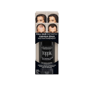 Image of product Toppik - Densifying Hair Fibers, 12 g Black