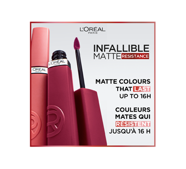 Image 3 du produit L'Oréal Paris - Infallible Matte Resistance rouge à lèvres liquide, 5 ml Fairytale Ending