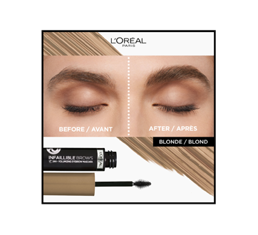 Image 3 du produit L'Oréal Paris - Infallible 24H mascara volumisant pour sourcils, 4 ml Blonde