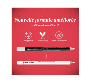 Image 4 du produit Annabelle - Traceur pour les yeux végan longue tenue kohl mat, 1,14 g marine