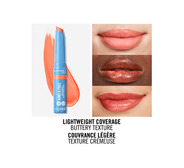 Image 5 of product Rimmel London - Kind & Free Tinted Lip Balm, 4 g Tropical Spark - 003