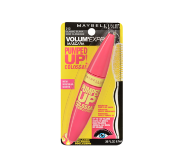 Image 3 du produit Maybelline New York - Volum' Express Pumped Up! Colossal mascara lavable, 9,5 ml noir classique