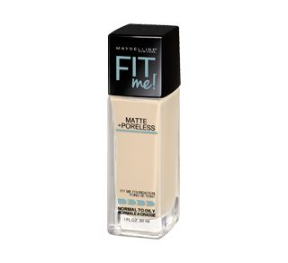 Fit Me Matte + Poreless Foundation, 30 ml