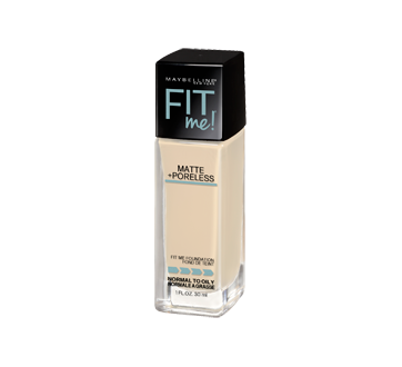 Fit Me Matte + Poreless Foundation, 30 ml – Maybelline New York :  Foundation