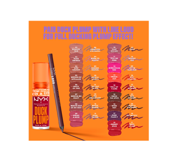 Image 7 du produit NYX Professional Makeup - Duck Plump brillant à lèvres haute pigmentation, 7 ml Clearly Spicy