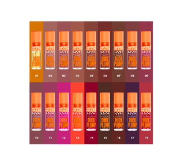Image 12 of product NYX Professional Makeup - Duck Plump High Pigment Lip Gloss, 7 ml Clearly Spicy