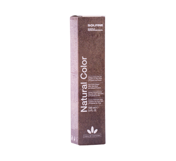 Natural Color Hair Color Cream with Aloe Vera and Wheat Protein, 100 ml