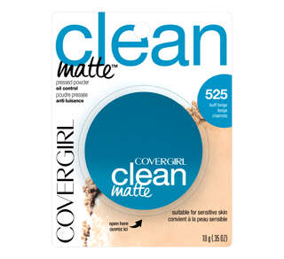 Clean Matte poudre pressée, 10 g