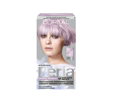Image of product L'Oréal Paris - Féria - Haircolour, 1 unit, Smokey Pastels P12 Smokey Lavender