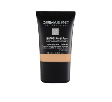 Image of product Dermablend Professional - Smooth Liquid Camo Foundation Broad Spectrum Lotion SPF 25 Sepia 