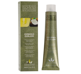 Crema Color crème colorante pour cheveux avec huile de coco, 65 ml