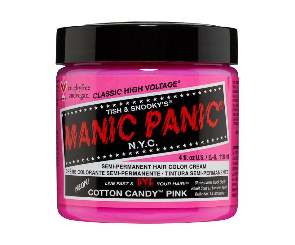 2. Manic Panic Semi-Permanent Hair Color Cream in Shocking Blue - wide 3