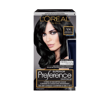 Image of product L'Oréal Paris - Infinia Haircolour, 1 unit 1 Deep Black